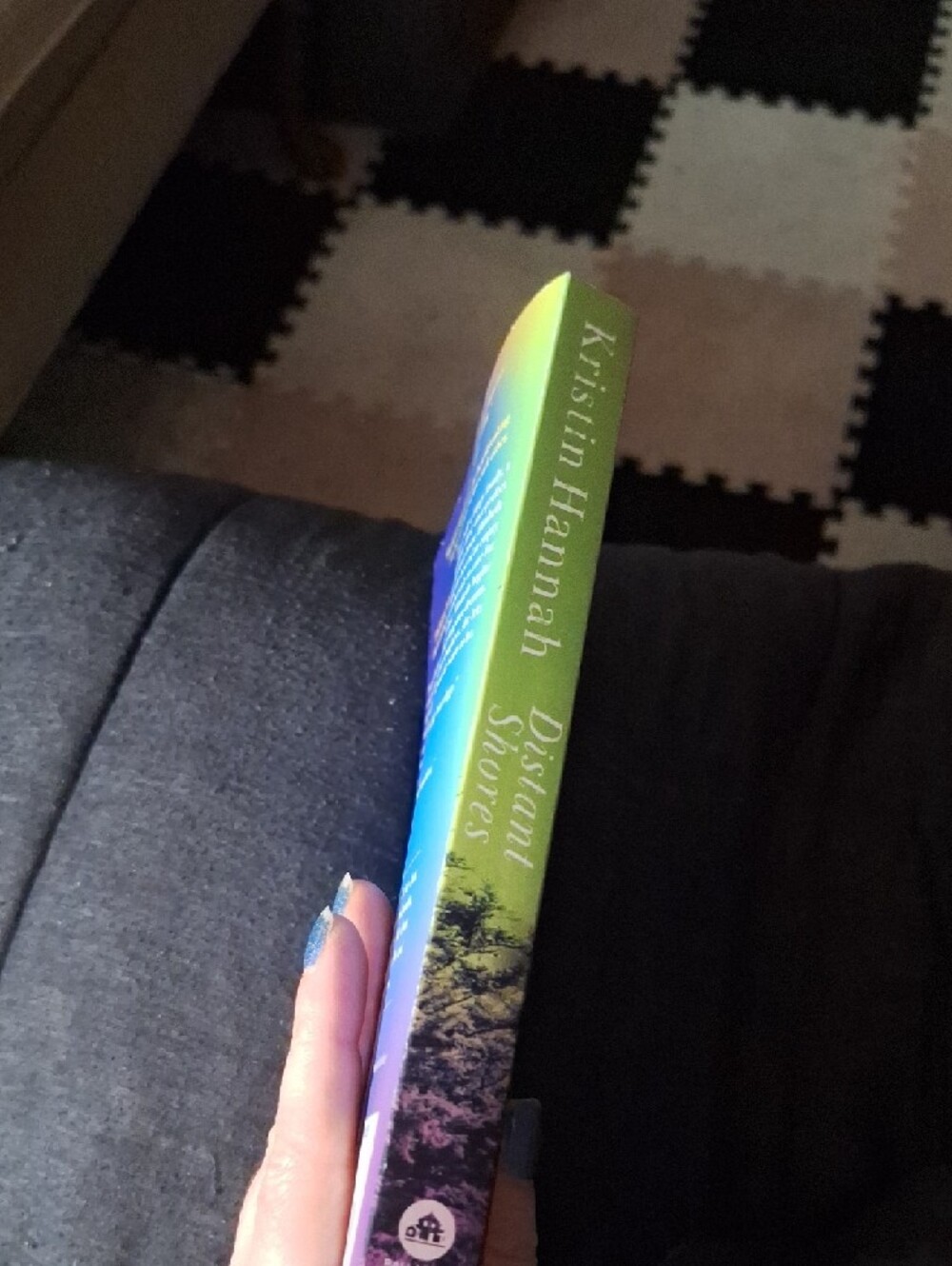Distant Shores - Blue Gradient Paperback - Picture 5 of 5